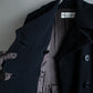 "DOLCE & GABBANA" Maxi length double breasted chesterfield coat