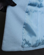 “CELINE “ beautiful shaped sky blue tailored jacket