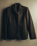"PRADA" 90's-00's Quilted wool tailored jacket