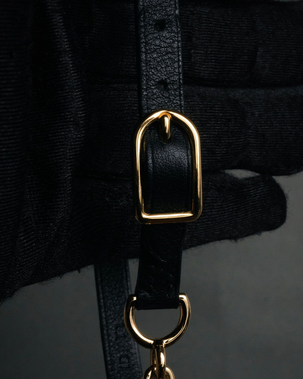 “HERMES“ 90’s Stirrup motif double tour bracelet