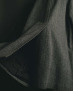 “Burberrys” 80’s Bedford wool balmacaan coat