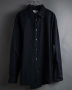 "HERMES" 90’s H-jacquard selier button shirt