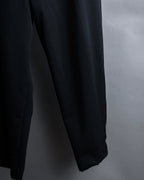 "LOEWE" Three-dimensional pattern design wide slacks