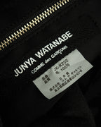 "JUNYA WATANABE COMME des GARCONS" Mixed tweed gathered detail clasp bag