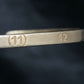 “Maison Margiela” Silver 925 number engraved bangle