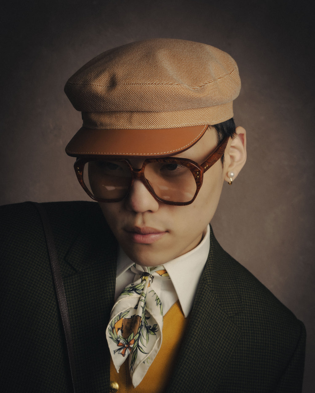 -SPECIAL- “HERMÈS” 2015-2022 leather visor casquette