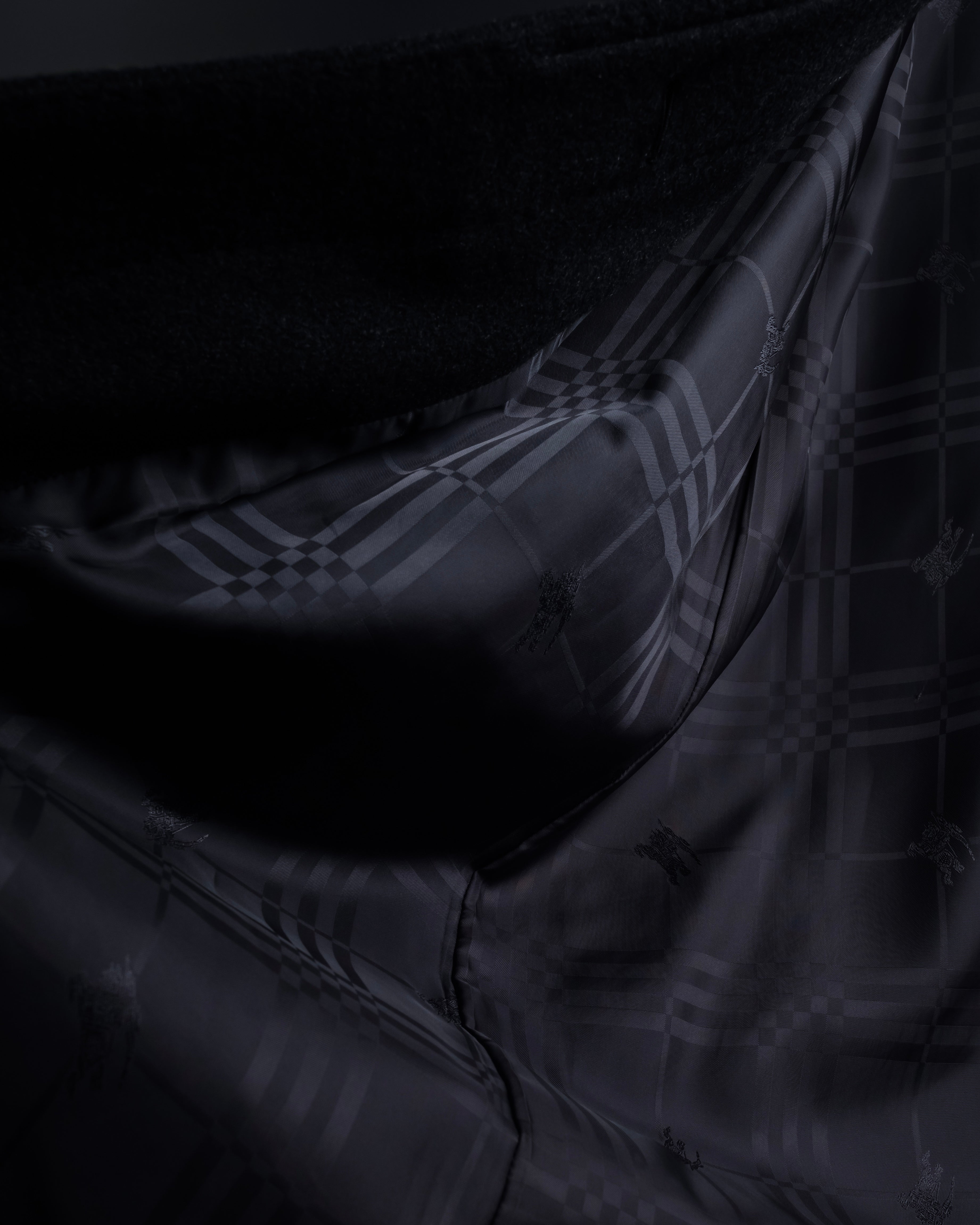 -SPECIAL- "BURBERRYS" 80's-90's Raglan line detail stand collar coat