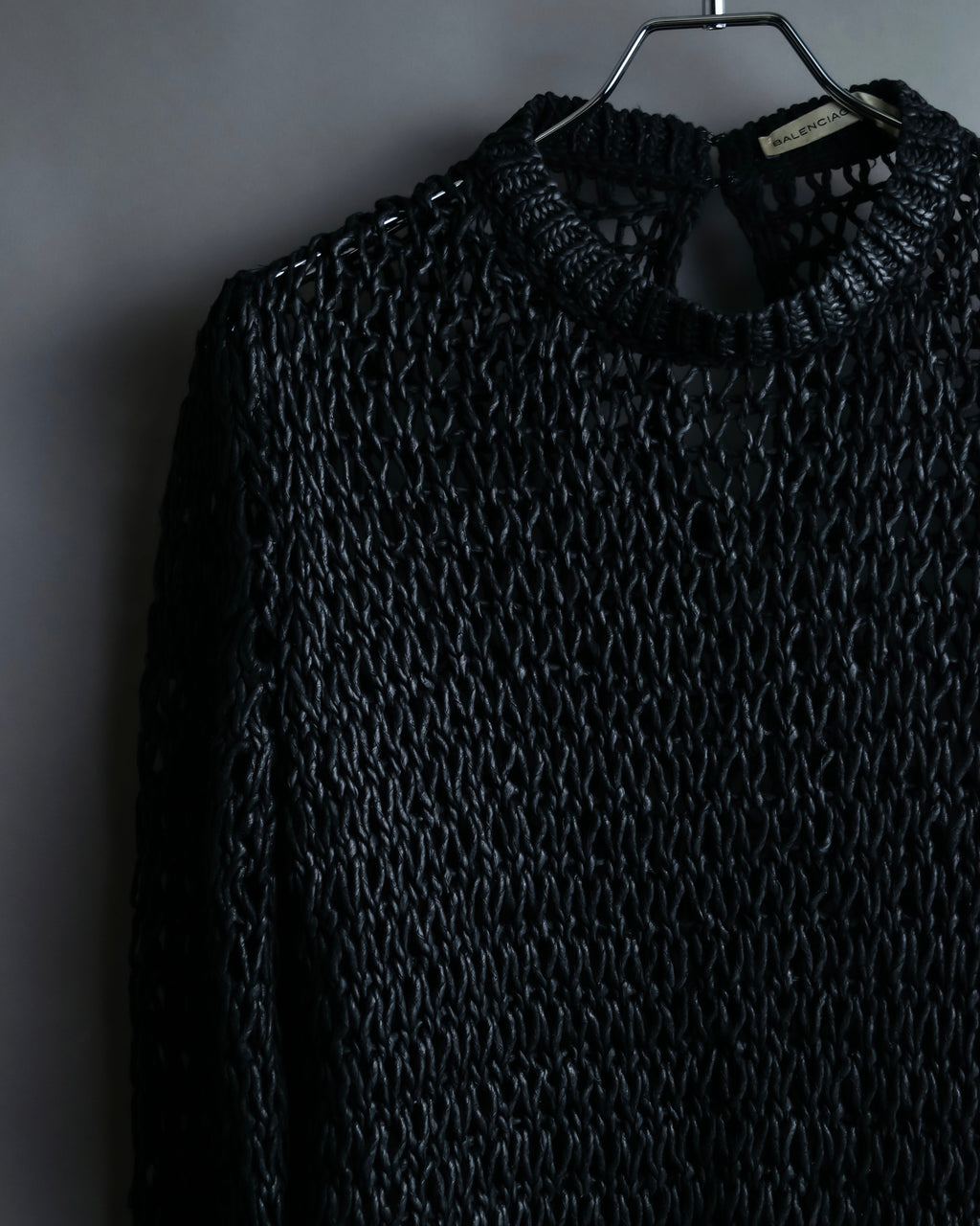 "BALENCIAGA" Cotton special low gauge summer knit