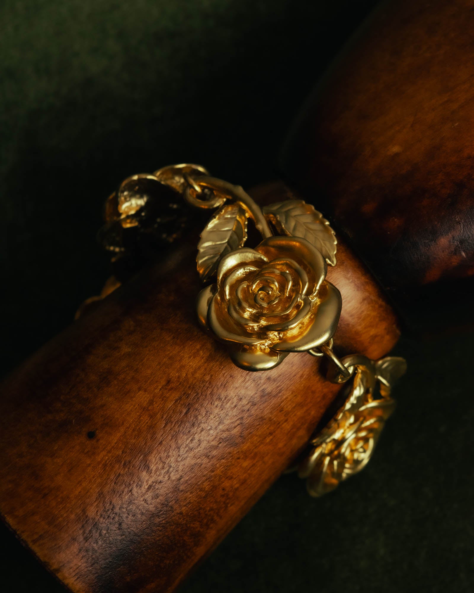 KENZO” 90's-00's sculptural rose motif bracelet – MOOD