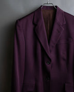 "JEAN PAUL GAULTIER FEMME"
 Beautiful purple color shaped wool tailored jacket