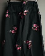 “RED VALENTINO” 2020 Floral jacquard tapered trousers