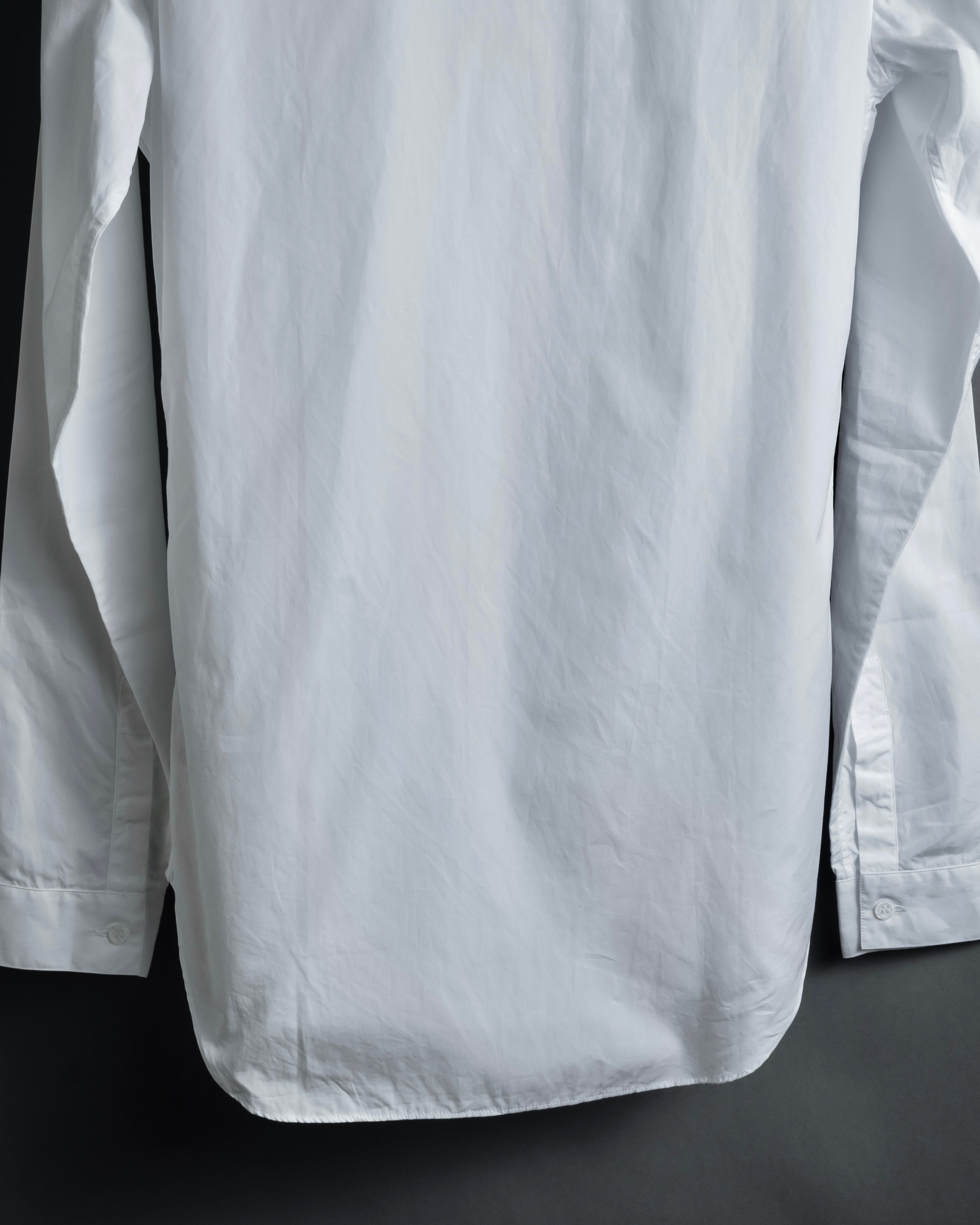 "DIOR HOMME" 00's Edith Slimane design sophisticated white shirt
