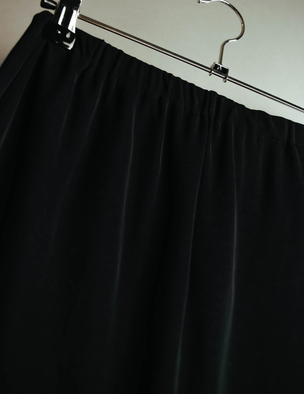 "Y's" Minimal black maxi skirt