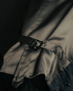 -SPECIAL- “Maison Martin Margiela” 07SS Studded wool leather tailored vest