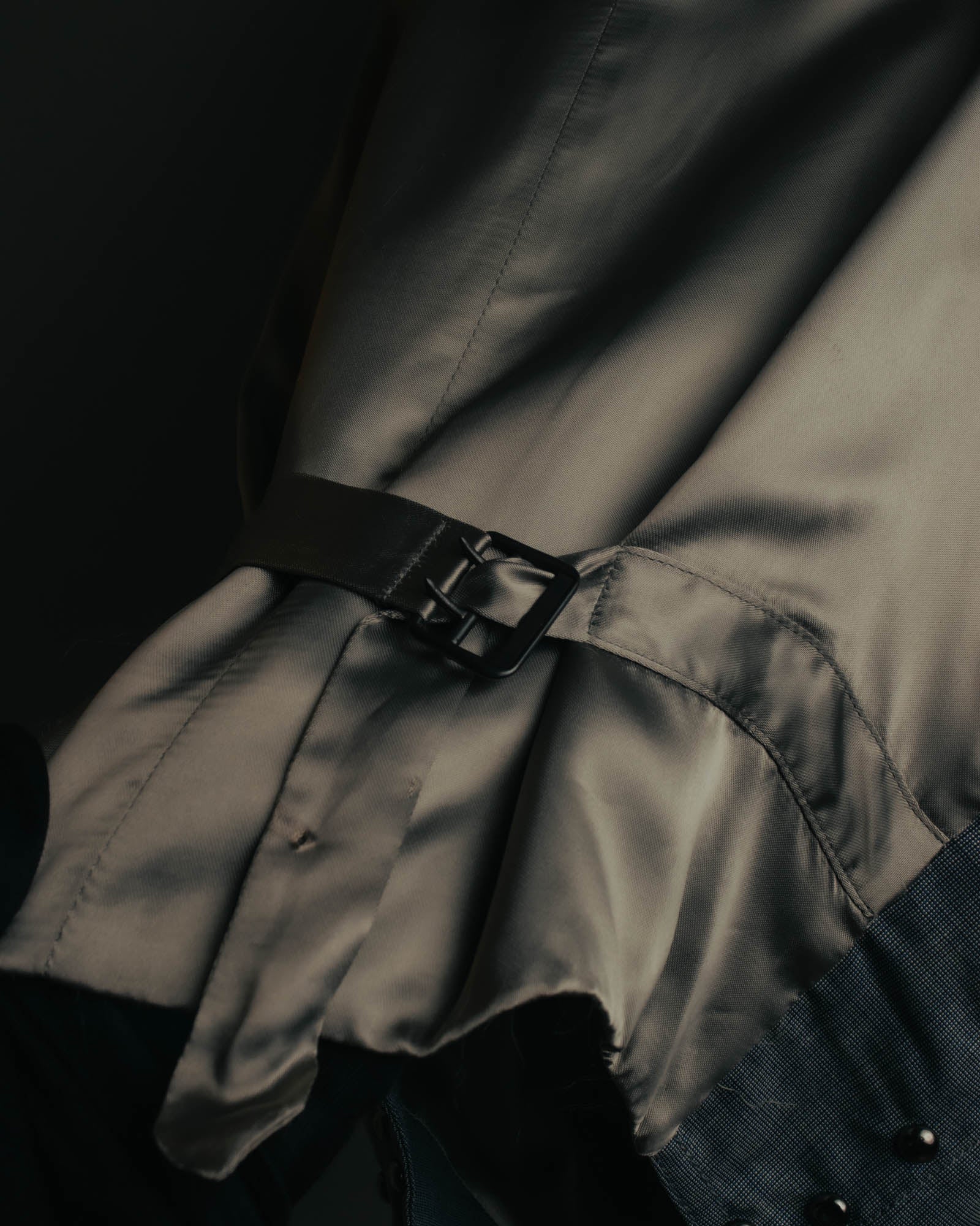 -SPECIAL- “Maison Martin Margiela” 07SS Studded wool leather tailored vest