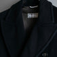 "Max Mara"  Large lapel double breasted melton chester coat