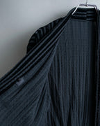 “Yohji Yamamoto +NOIR” Sheer rib summer knit jacket