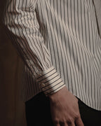 "CELINE" 2010’s phoebe-era striped cotton poplin shirt