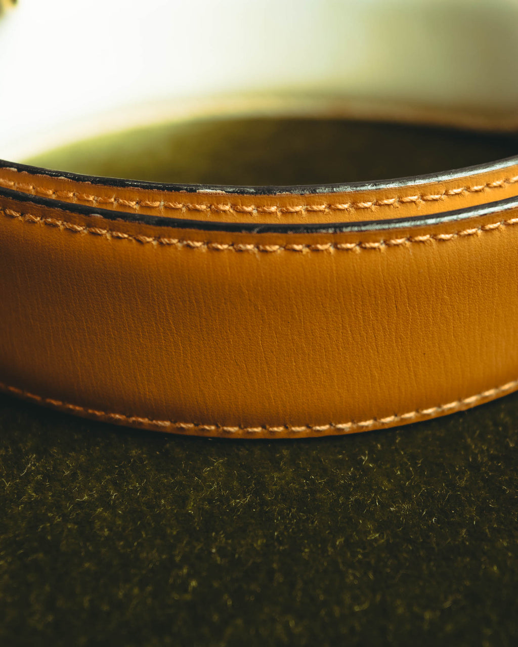“Gucci” Leather reversible Double G belt