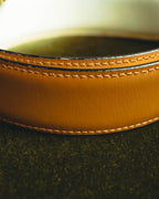 “Gucci” Leather reversible Double G belt
