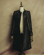 "CELINE" 00's Embellished silk coat