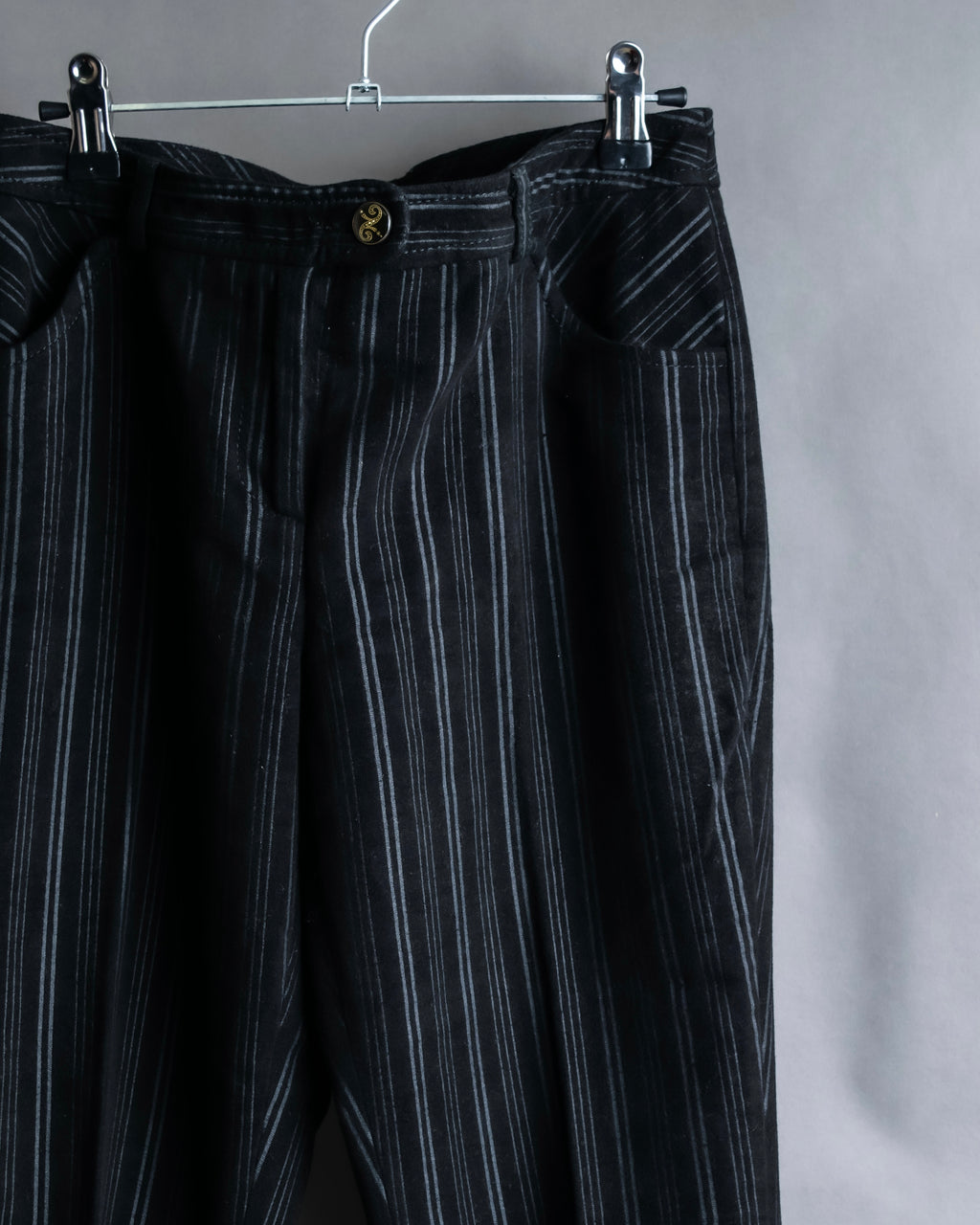 "DOLCE &amp; GABBANA" Pinstripe double-finished slacks
