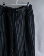 "DOLCE &amp; GABBANA" Pinstripe double-finished slacks