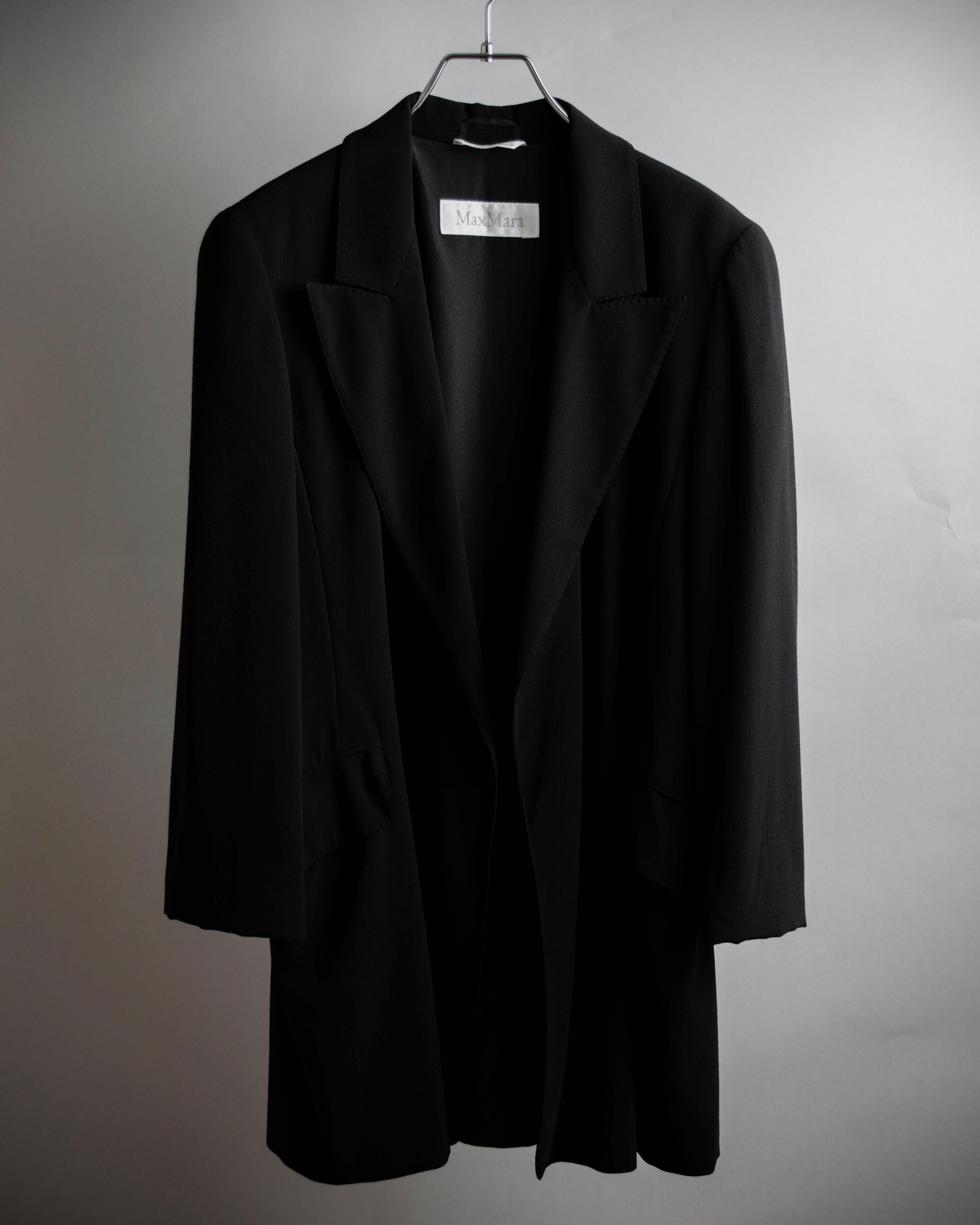 "Max Mara" Draping detail wrap skirt set up