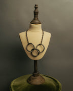 -SPECIAL- “Jean Paul Gaultier” 90’s-00’s sculptural metal ring necklace