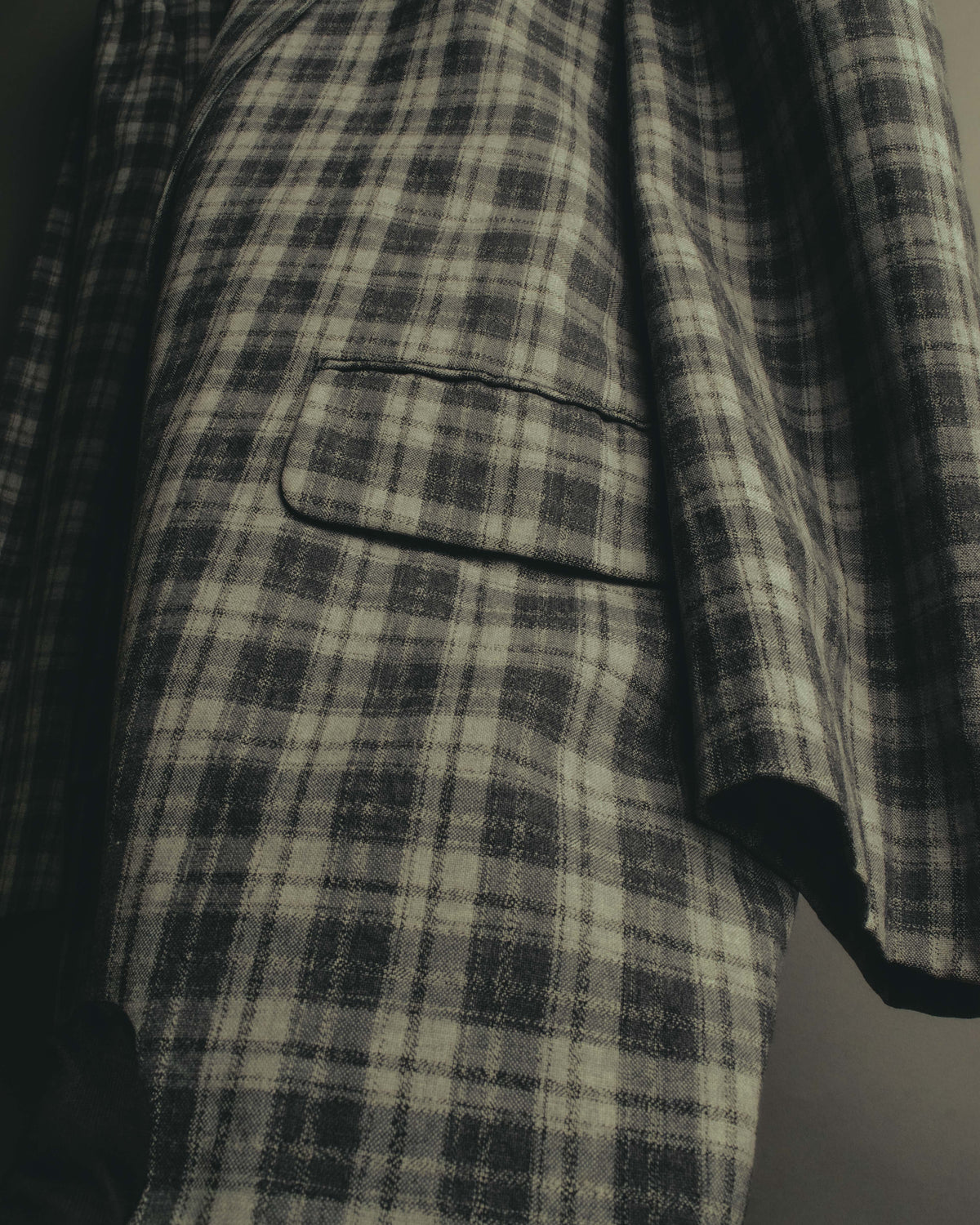 "COMME des GARÇONS HOMME" 90's Plaid wool blazer