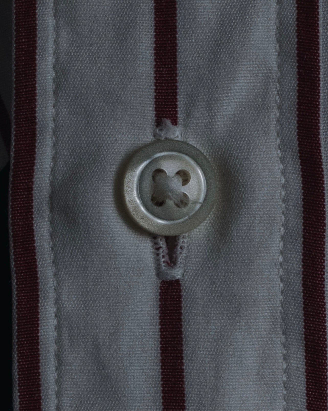 "Christian Dior" 80’s classic striped cotton dress shirt