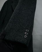 “BALENCIAGA PARIS” 90’s Cashmere blend chesterfield coat