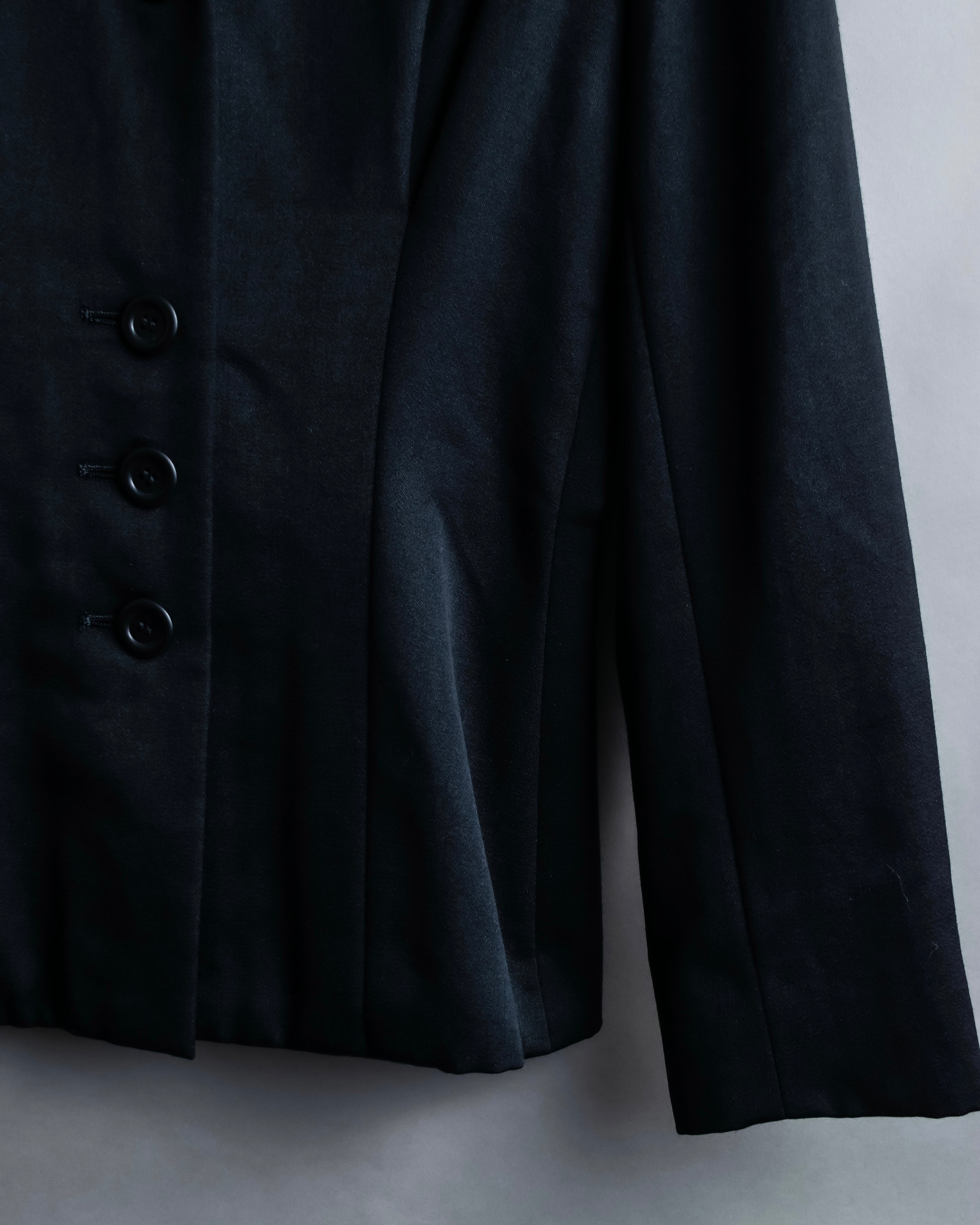 “Christian Dior” Beautiful shape no collar jacket