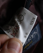 "Burberrys" Peaked lapel designed single 3B tailored jacket setup