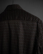 "GUCCI" Horsebit pattern shaped shirt