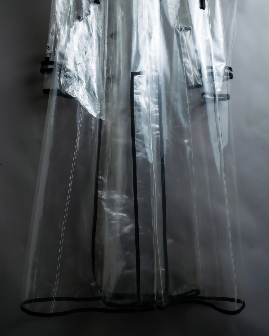 "DOLCE &amp; GABBANA" 23SS PVC material oversize trench coat