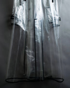 "DOLCE &amp; GABBANA" 23SS PVC material oversize trench coat