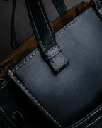 "LOEWE" Gate top handle 2way leather bag