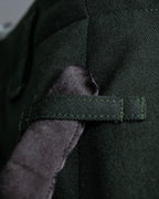 “Jean Paul Gautier” Patterned lining 8B double jacket set up