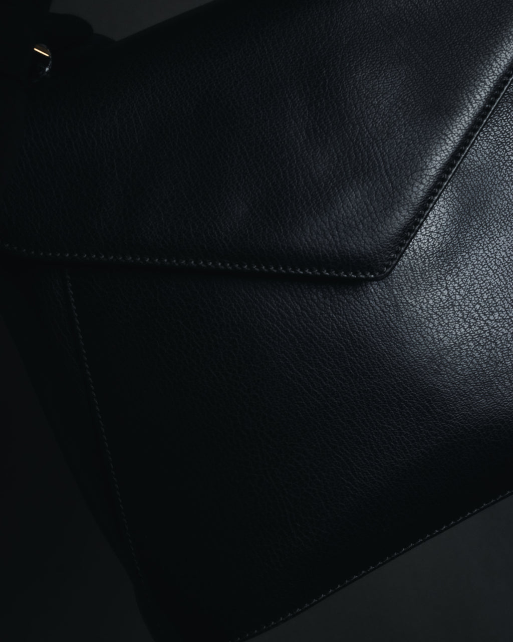 "Salvatore Ferragamo" Mid 90’s archival envelope flap top-handle bag