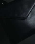 "Salvatore Ferragamo" Mid 90’s archival envelope flap top-handle bag