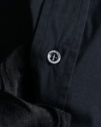 “BALENCIAGA” Button-down collar relaxed shirt