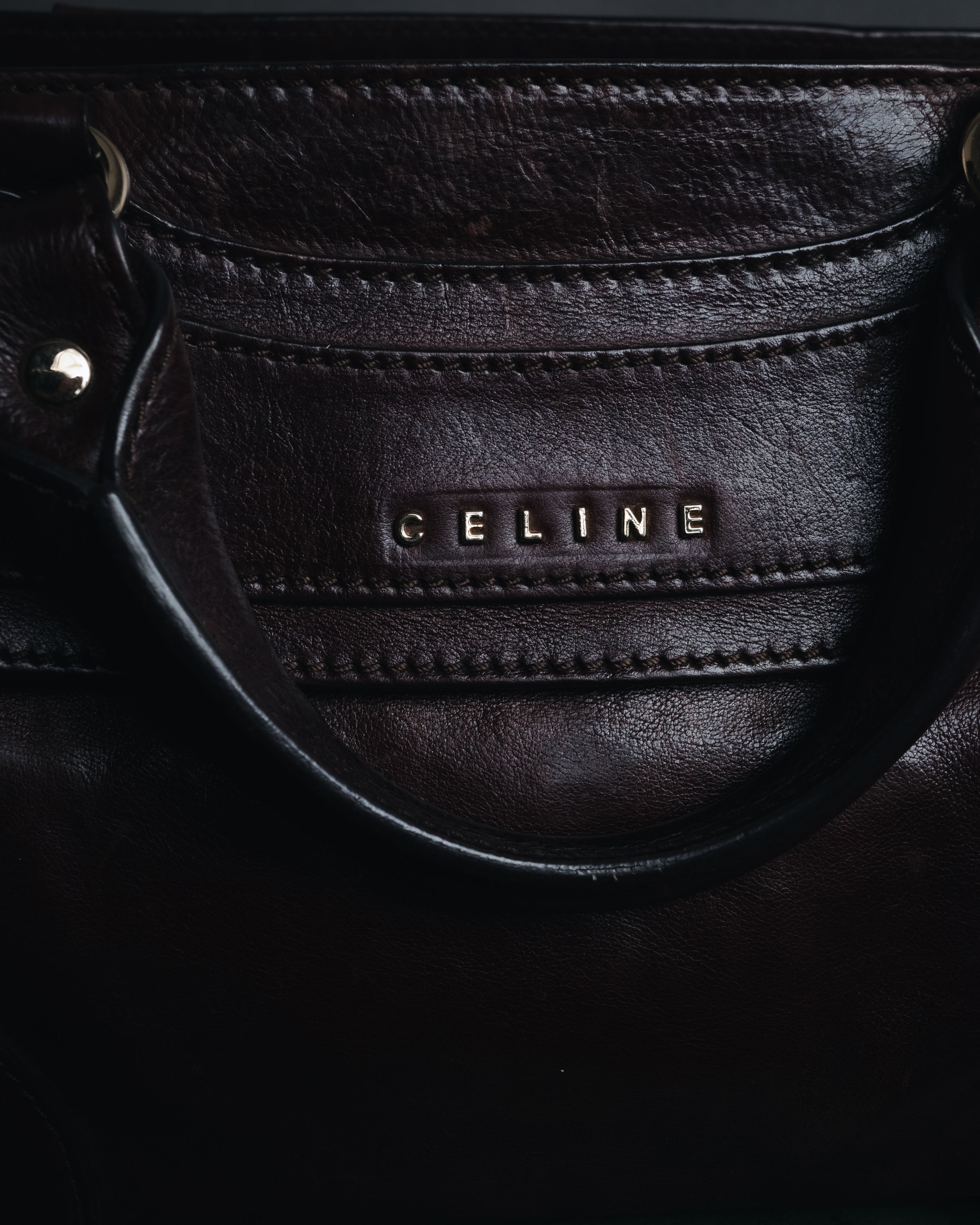 "CELINE" 00’s structured boogie handbag