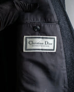 "Christian Dior" Peak dorapelle double-breasted blazer