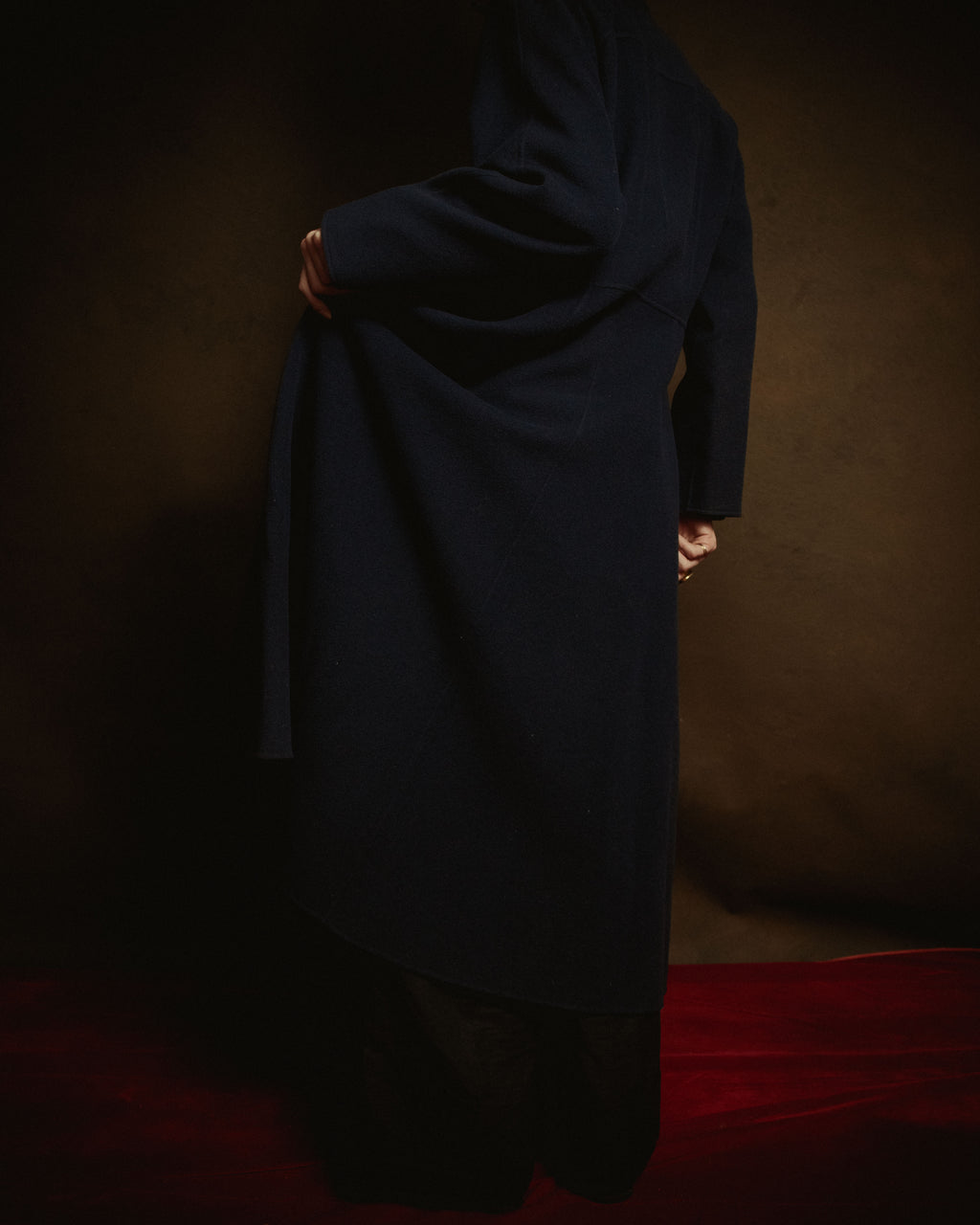 –SPECIAL– "Christian Dior" 80’s-90’s architectural coat dress