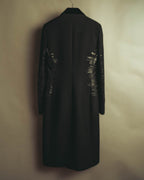 "Bottega Veneta" 90's-00's Sculptural tailored long coat