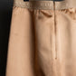 "GUCCI" 100% silk glossy cropped length skirt