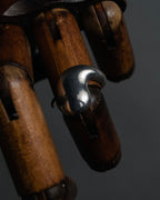 “Georg Jensen” 70’s-90’s Organic spiral silver ring