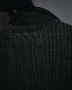 –SPECIAL– "ISSEY MIYAKE MEN" 98AW garment-pleated cotton tailoring set-up