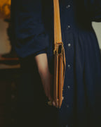 -SPECIAL- "HERMES" 70's-80's Vintage Lydie leather shoulder clutch bag